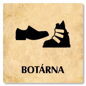 Botárna, 100x100mm, pergamen, Nevada